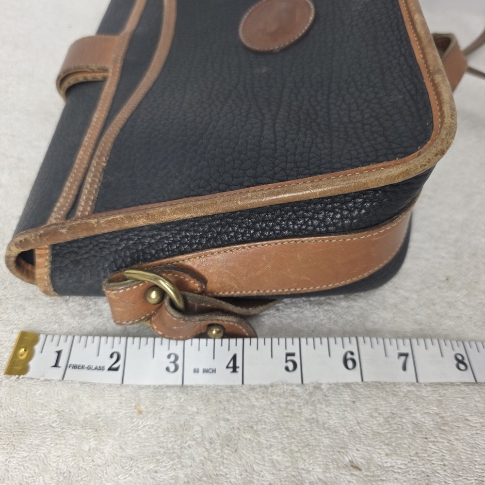 Vintage Dooney & Bourke All-Weather Leather Equestrian Crossbody Bag - Picture 16 of 16